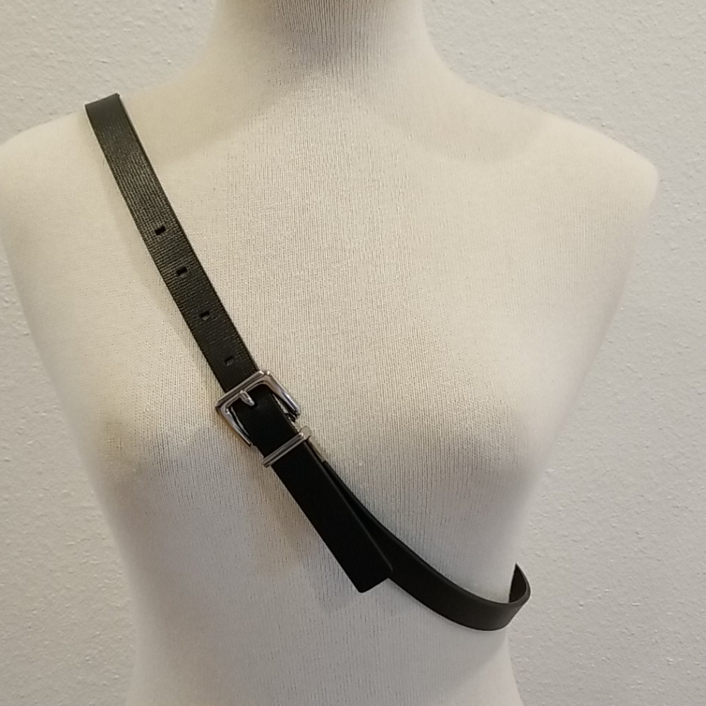 Black Calvin Klein belt reversible